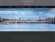 Tablet Screenshot of cadoganpier.com